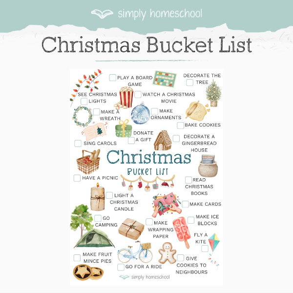 Christmas bucket list
