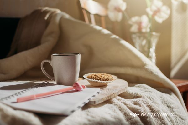 A Winter Homeschool Reset: A gentle invitation to slow dow. How to reset your homeschool when your rhythm is no longer working. Homeschooling advice from Simply Homeschool. Australian homeschool curriculum and unit studies provider