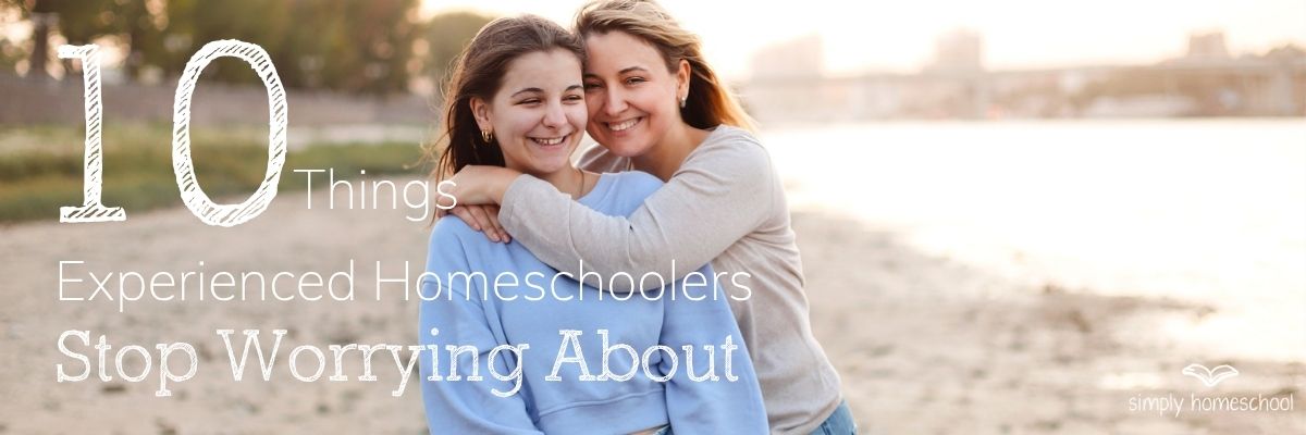10 Things Experienced Homeschoolers Stop Worrying About: Simply Homeschool, Australian homeschool curriculum provider for unit studies to New Zealand NZ, USA, UK England