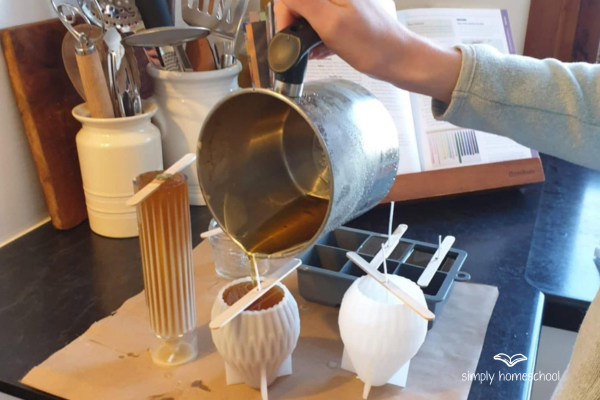 What counts as learning? Homeschool advice. Candle-making sustainable living homeschool unit study from Simply Homeschool. Australian homeschool curriculum provider. High quality comprehensive homeschool program