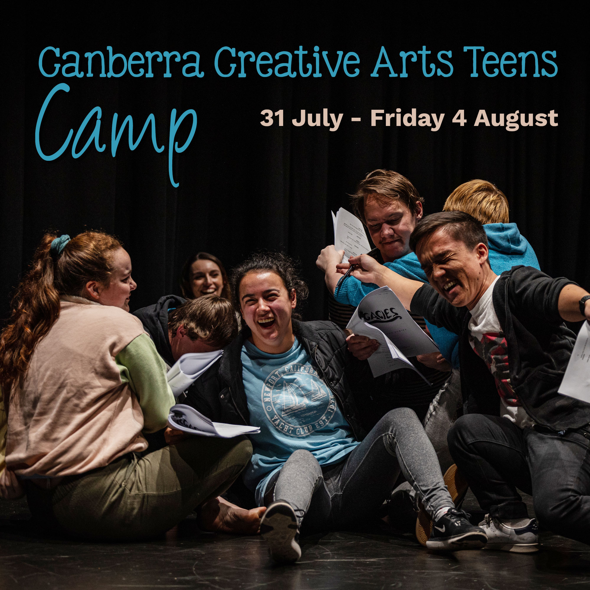 Canberra Creative Arts Teens Camp