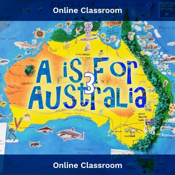 Online Class, A is for Australia Part 3, Term 3 2023