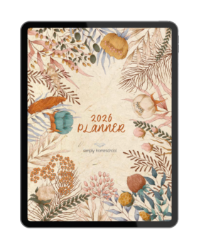 2026 Simply Homeschool Yearly Planner - Digital Version