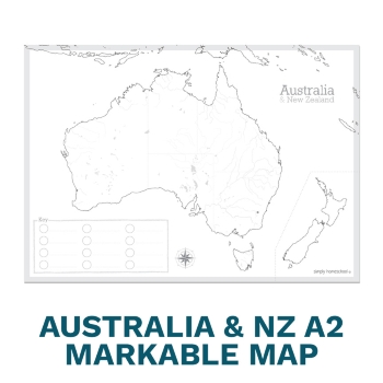 A2 Australia Markable Map