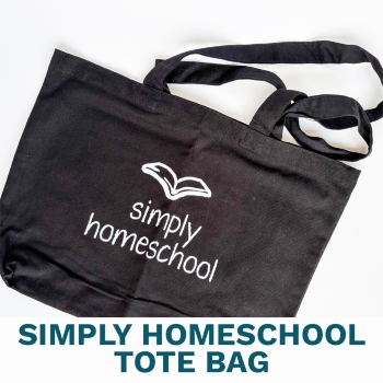 Simply Homeschool Tote Bag