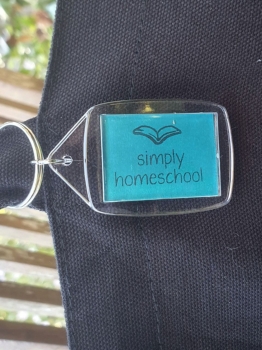 Simply Homeschool Key Ring