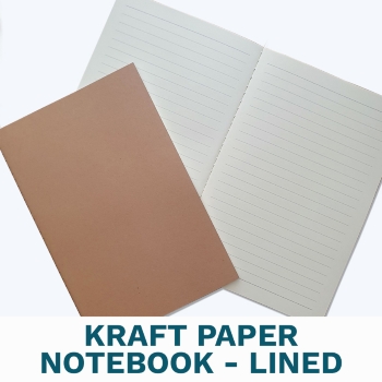 Kraft Paper Notebook - Lined