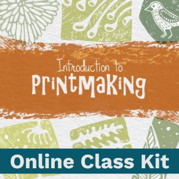 Introduction to Print Making Online Class Kit **Pre-Order**