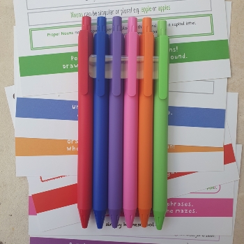 Write in Colour Pens