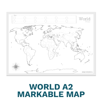 A2 World Markable Map