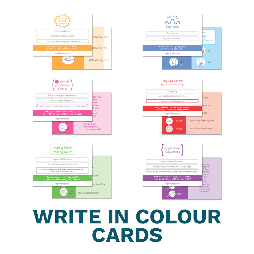 Write in Colour A6 Cards Kit