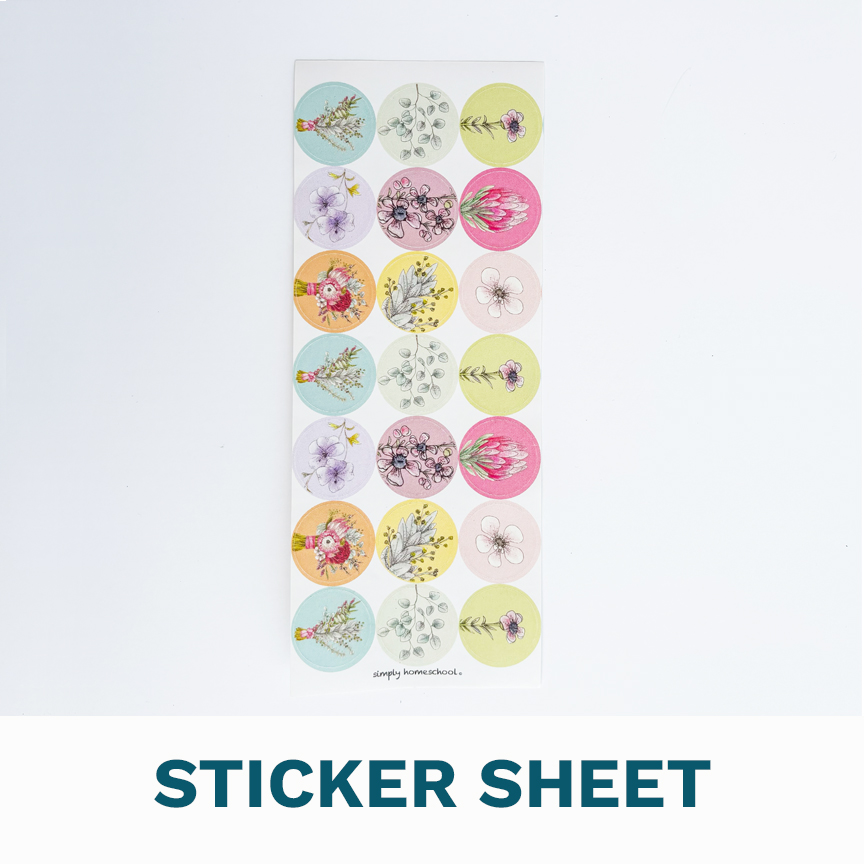 Simply Homeschool Stickers