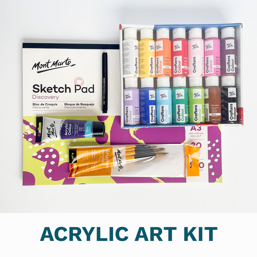 Art kit - acrylic paint